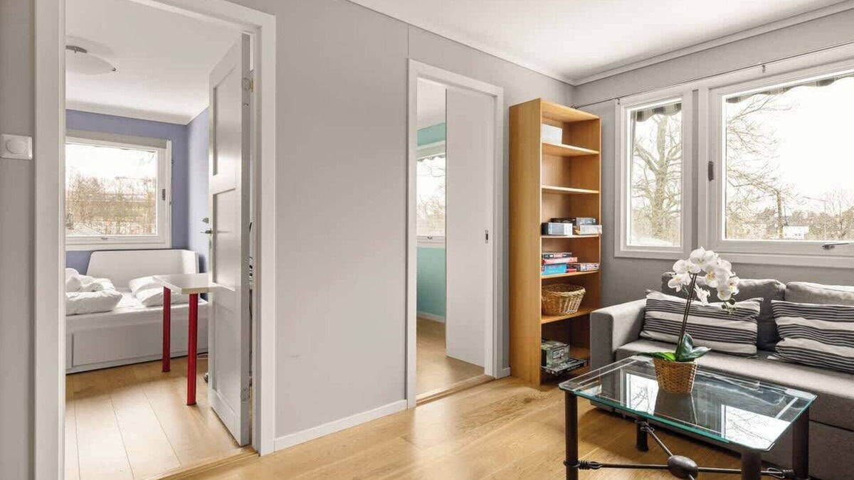 Gaustad House | 141sqm for Family - Free Parking - Bathtub