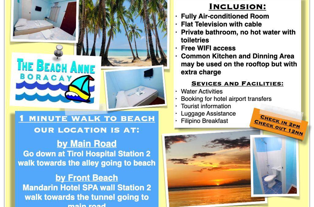 Boracay Island House | 15 m² Motel ∙ 2 guests