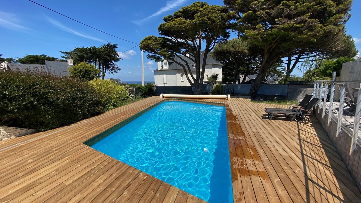 Saint-Pierre-Quiberon House | 150 m2 house with sea view and private pool