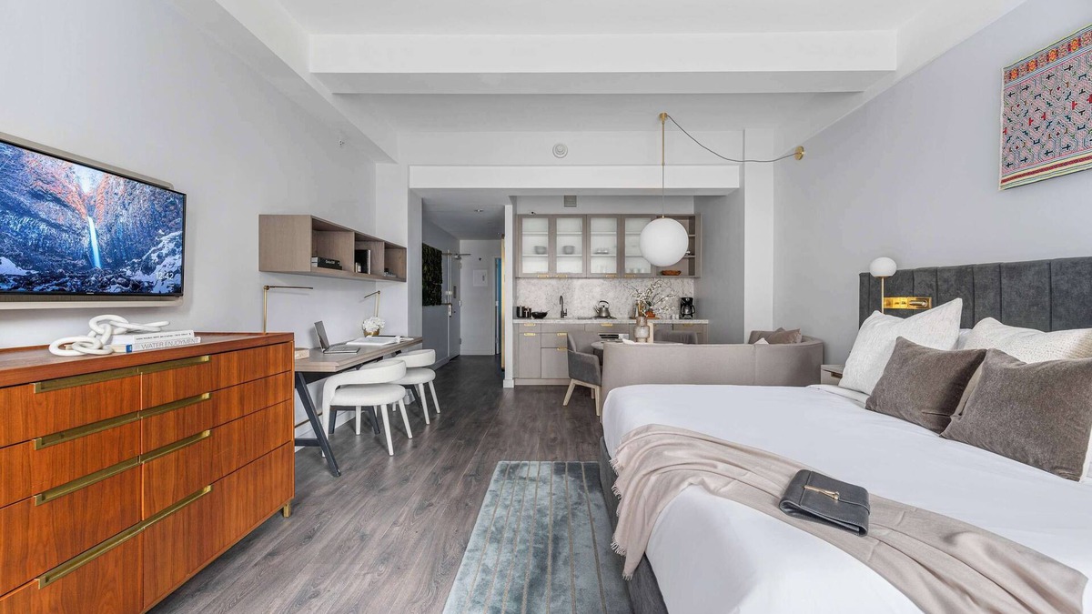 Tribeca Apartment | 17John: Executive King Suite with Sofa Bed