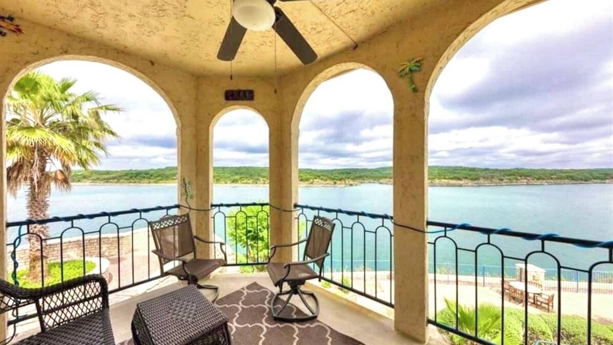 Spicewood Condo | 180 degree Lake View From Private Villa on the Island on Lake Travis!