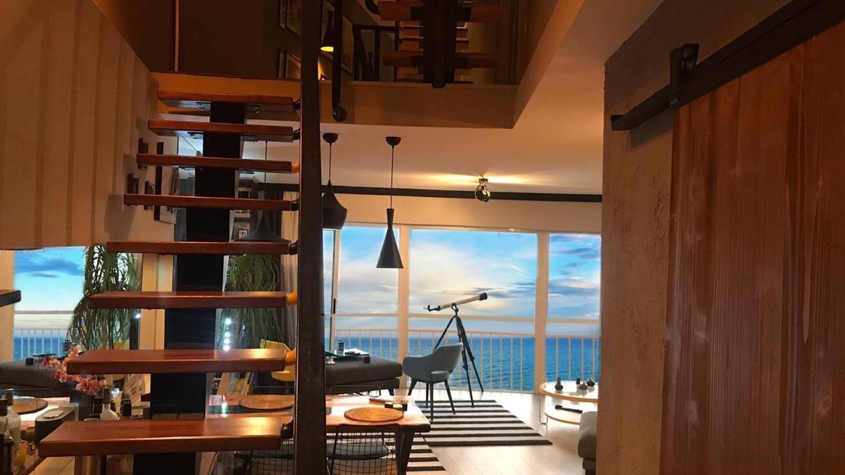 Muratpasa Apartment | 180° Luxury Sea and Mountain View Apartment in Downtown 6 min walk to the beach