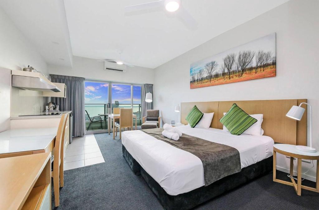 Darwin City Centre Apartment | '18th in the Clouds' CBD Resort Living with Pool