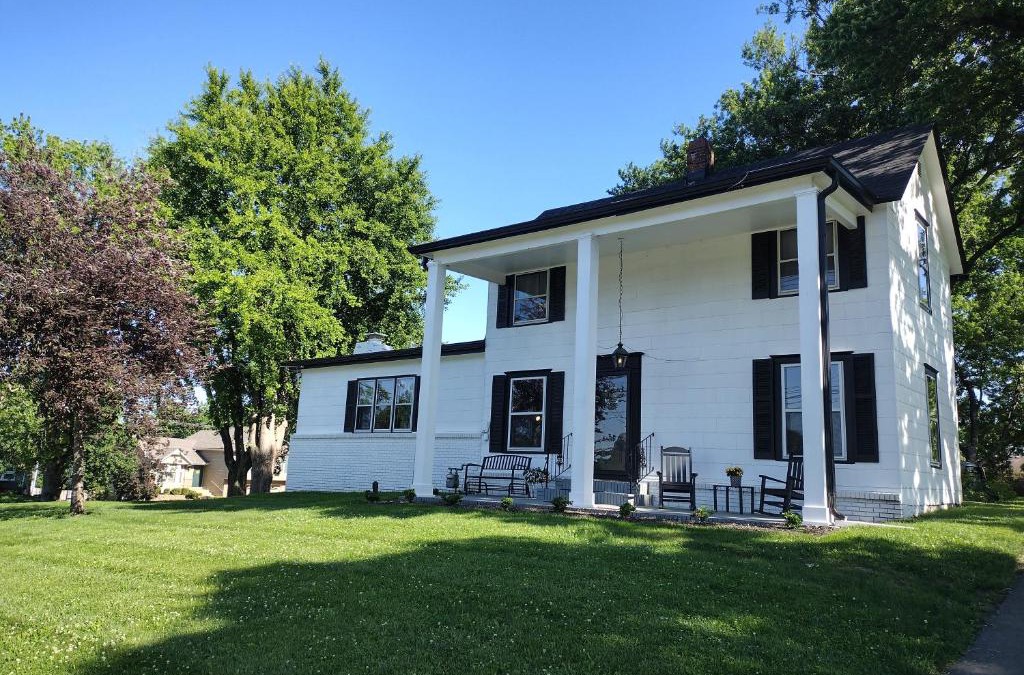 Merriam House | 1908 Modern Farmhouse on large private treed lot