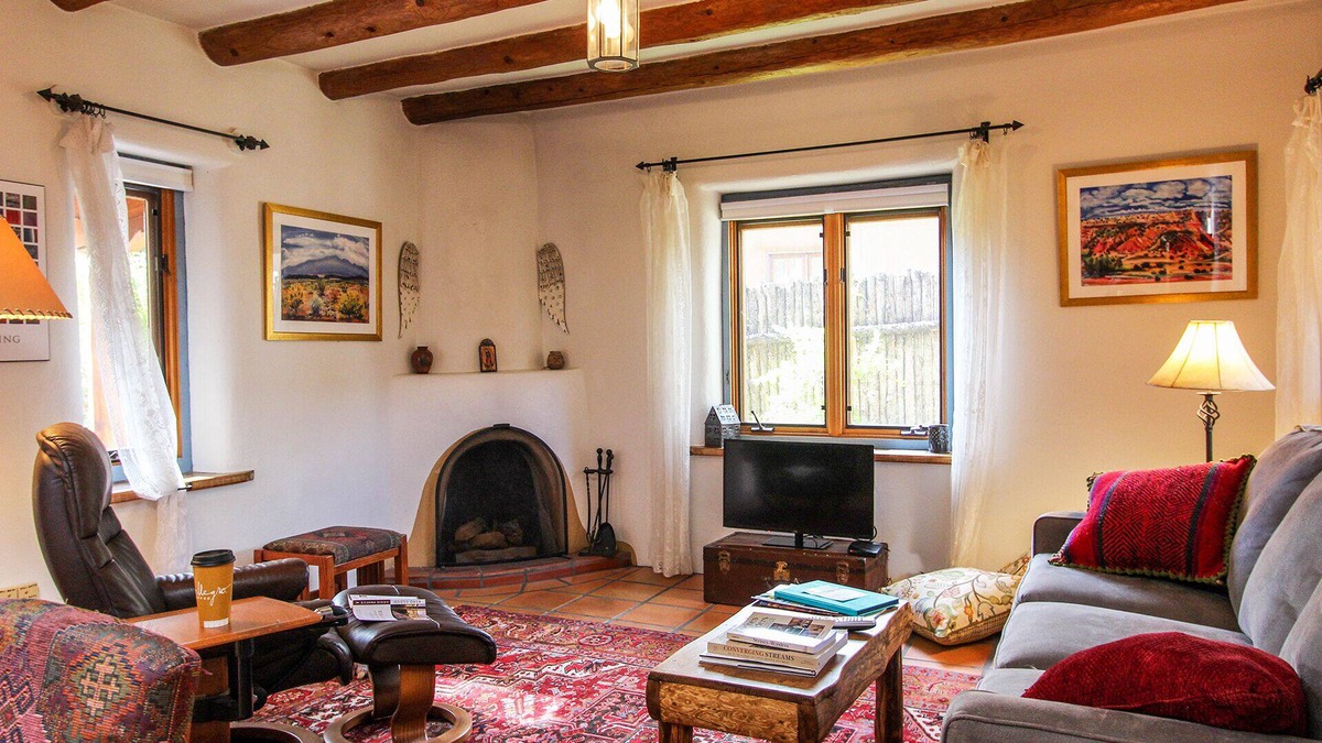 Historic Eastside House | 1930s Adobe Gem. Eastside Neighborhood. Easy Walk To Canyon Road and Plaza.