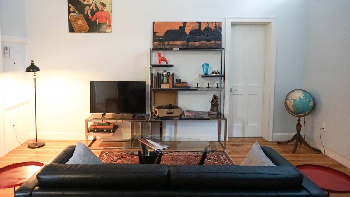 Federal Hill Apartment | 19th Century Spacious Schoolhouse Apartment