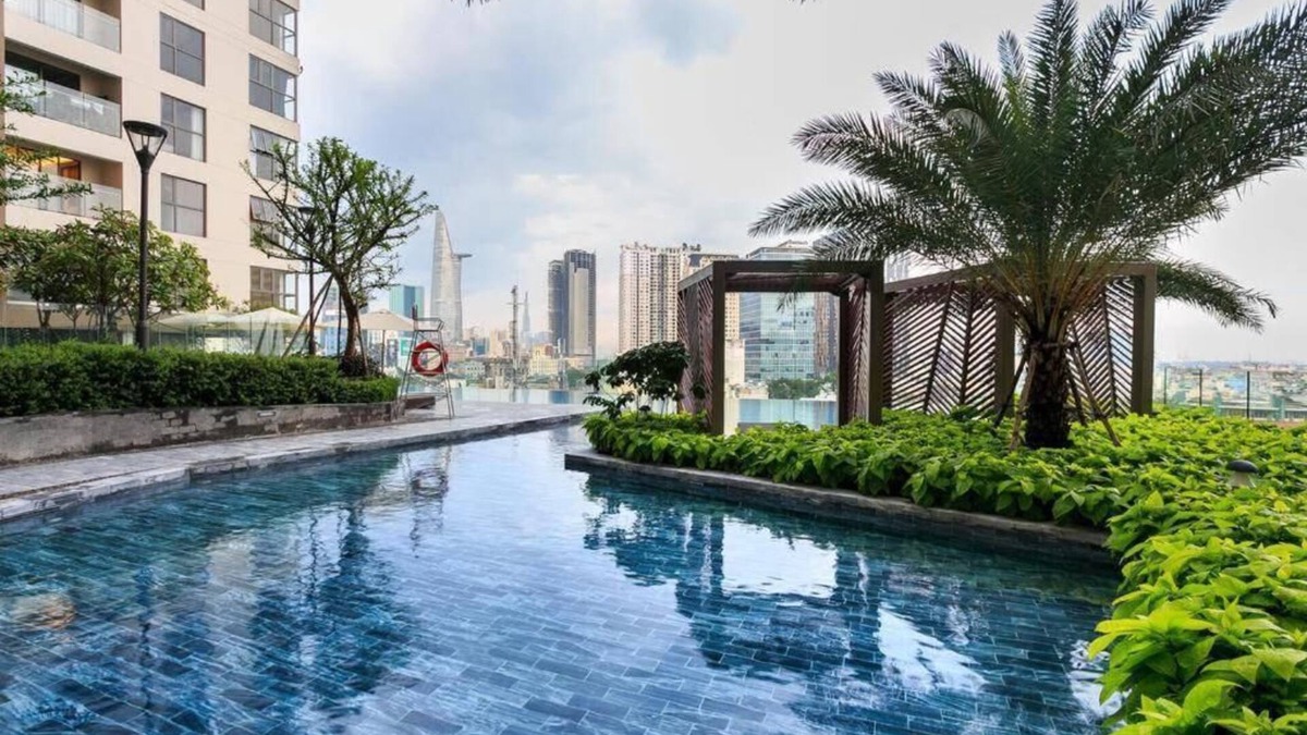 Bach Dang Riverside Apartment | 1BD-1BA Apt at city center of Ho Chi Minh city with view of Bitexco, Landmark81