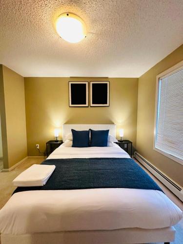 Northeast Edmonton Apartment | 1Bed Blue House high rise condo Manning Area