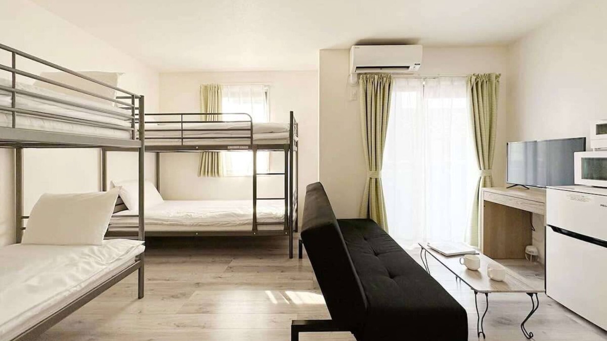 Onomichi Condo | 1Br Apt with Balcony for 4 Ppl in Onomichi