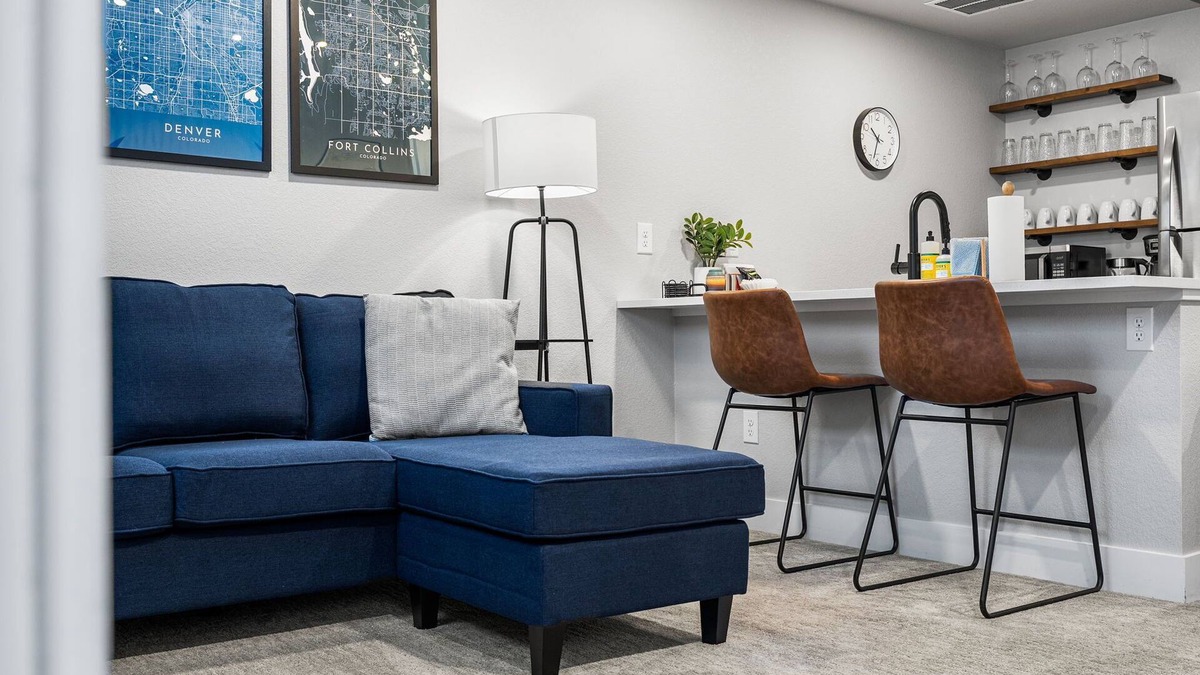 Villa Park Apartment | 1BR Getaway · Broncos, Light Rail, Red Rocks
