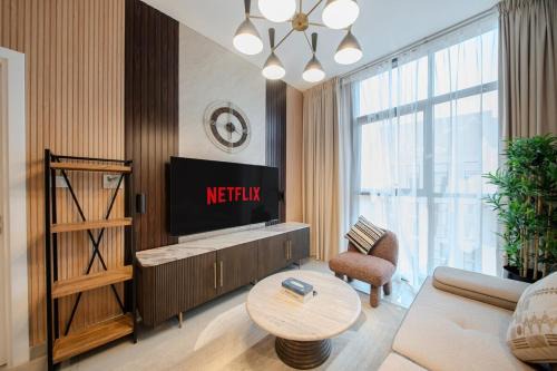 Sharjah Apartment | 1BR The Clay Loft by BlueCloud holidays