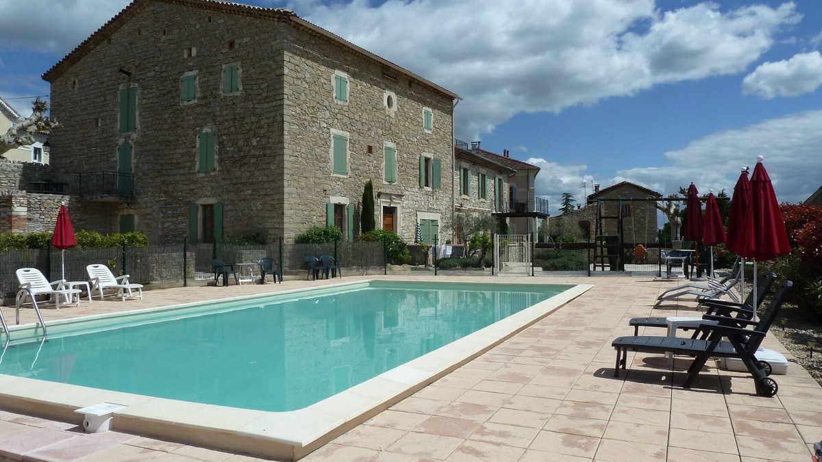 Canaules-et-Argentieres Apartment | 1st Floor apartment in19th century village house - shared pool , WiFi & Sat TV
