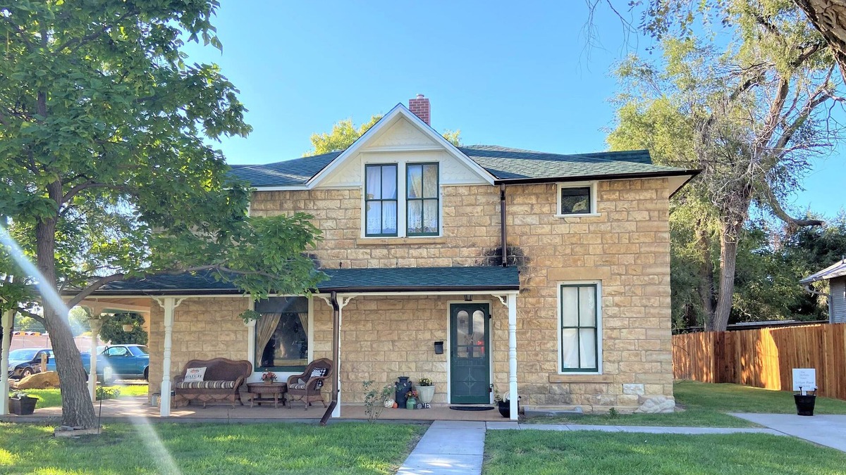 Hays Apartment | 1st Floor Historic Limestone Property Downtown