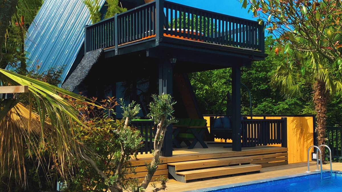 Sapanca House | 2+1 Lake view - Private heated pool - Jacuzzi - 5 person bungalow