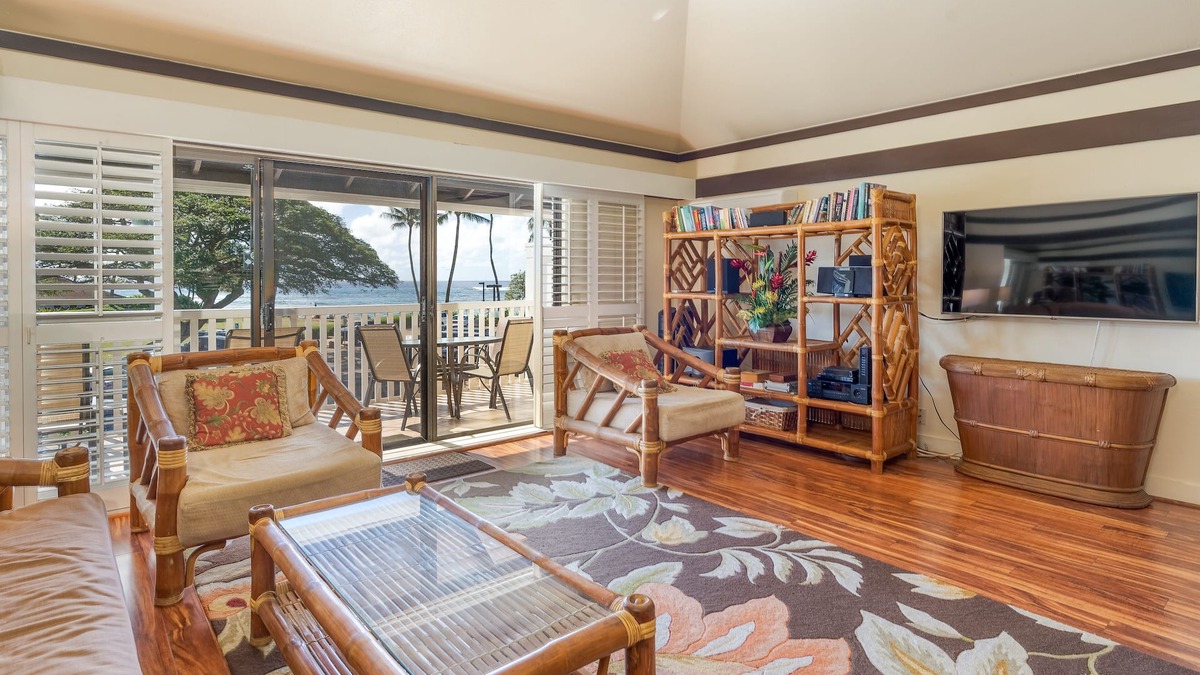 Poipu Condo | 2/2 OCEAN VIEW with AC, Poipu Beach Condo Resort, Kiahuna, Pool, Gym, Courts