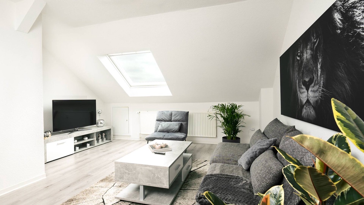 Hamm Apartment | 2.5-room incl. workplace, WLAN & free Netflix - fully equipped