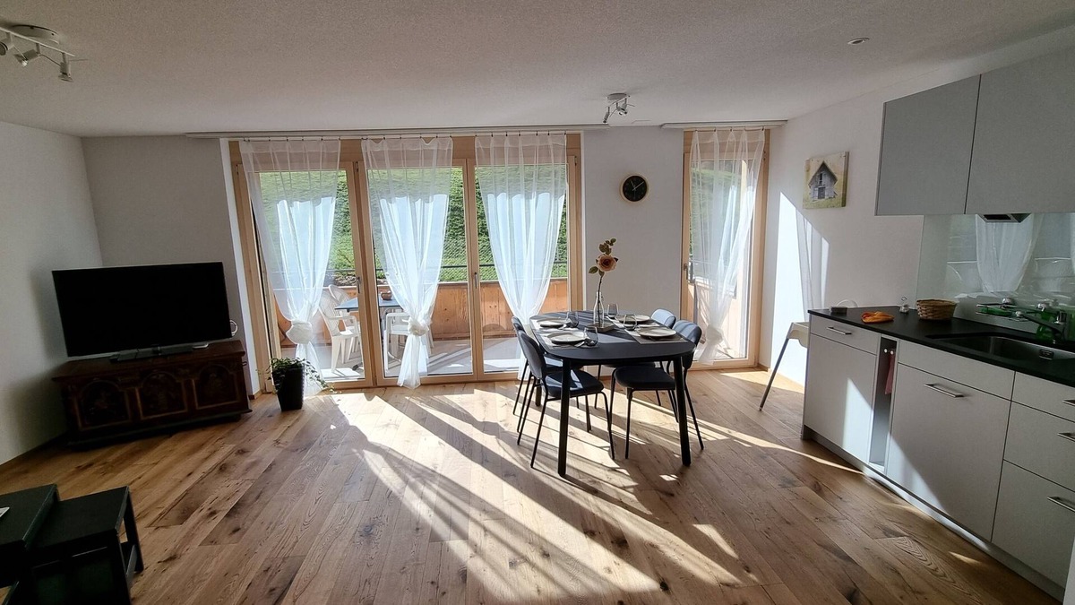 Frutigen Apartment | 2.5-Zi. Vacation apartment "Edelwyss"
