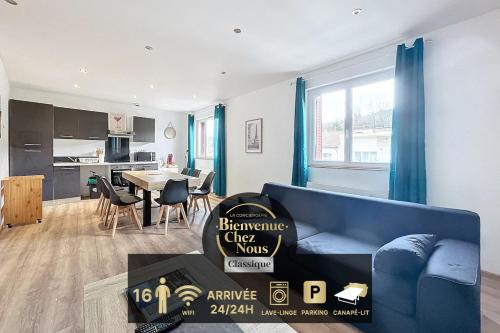 Aubiere Apartment | 2 appartements réunis 6 chambres parking 16 pers