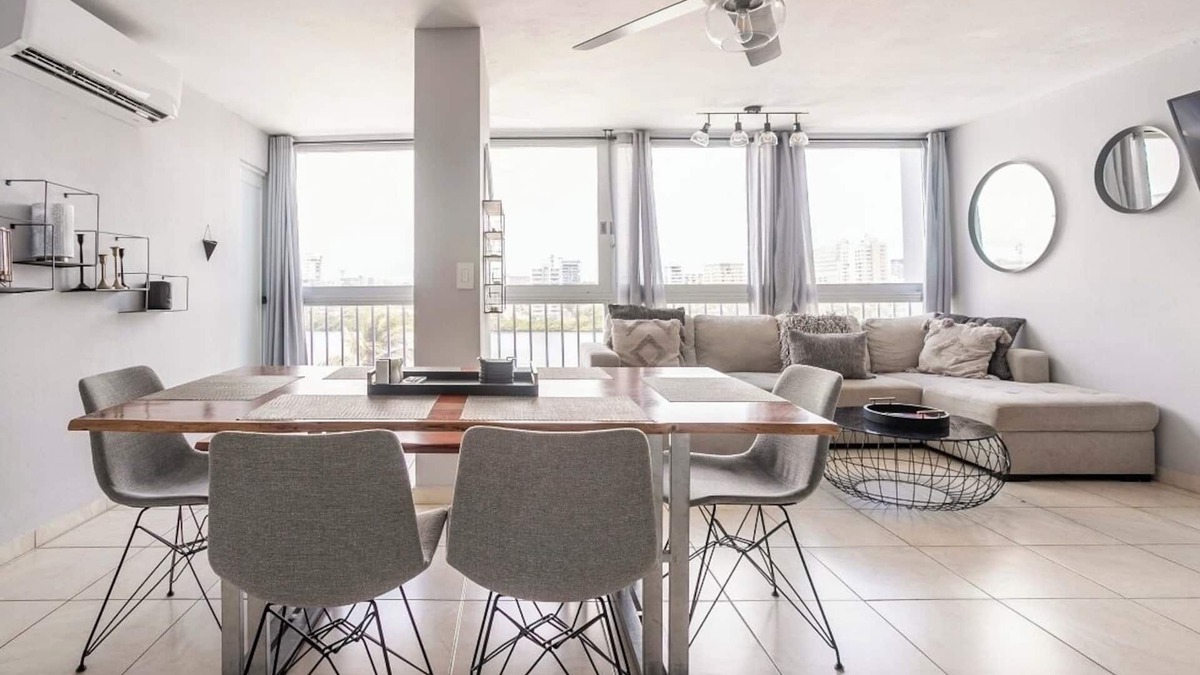 Santurce Condo | 2 bd - 1 ba modern apartment with lagoon view and parking!
