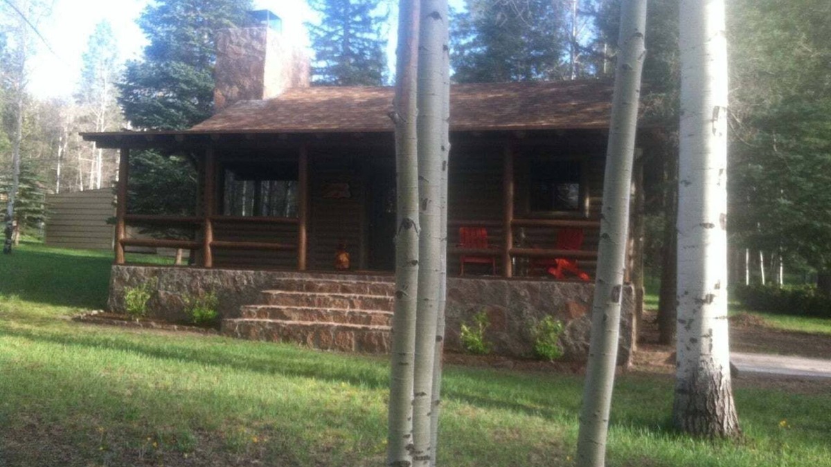 Alpine Cabin | 2 Bdrm, Sleeps 6, 2 Baths: Picturesque cabin retreat inspired by Thomas Kinkade