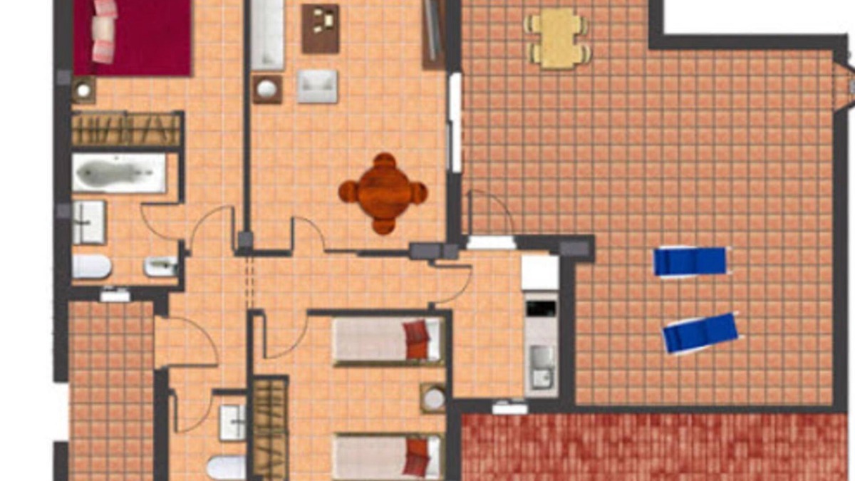 La Linea de la Concepcion Apartment | 2 bedroom penthouse block 1 (Apartment 1)