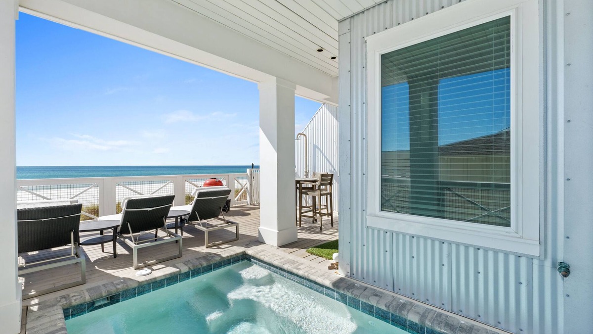 Crescent Beach House | 2 Beachfront Homes with Private Pool - Beachfront, 2 Pools - Sleeps 36 - Fav