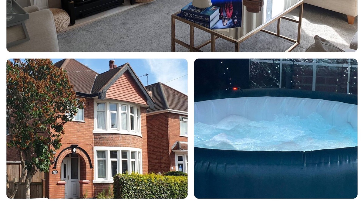 Alvaston House | 2 Bed House with hot tub | Private parking.