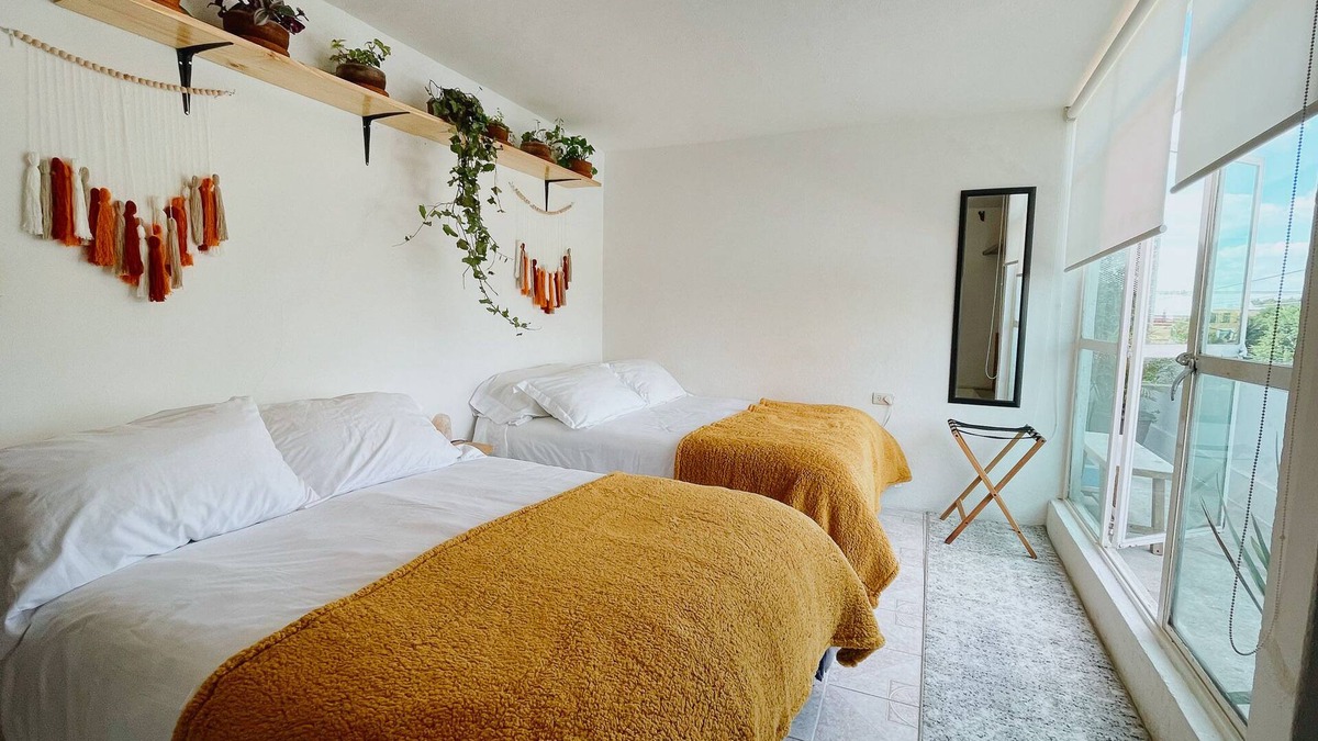 Cholula Apartment | 2 Bed in the heart of Cholula with views to the Pyramid and the