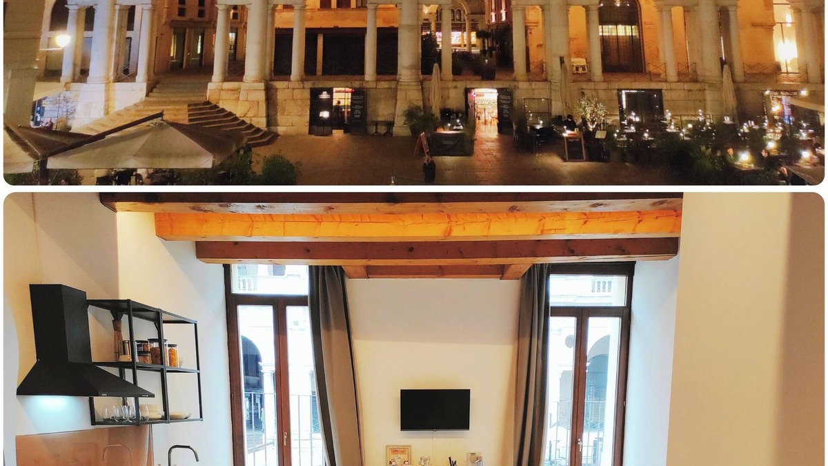 Vicenza Apartment | 2 Bedr - Front Basilica View with Terrace