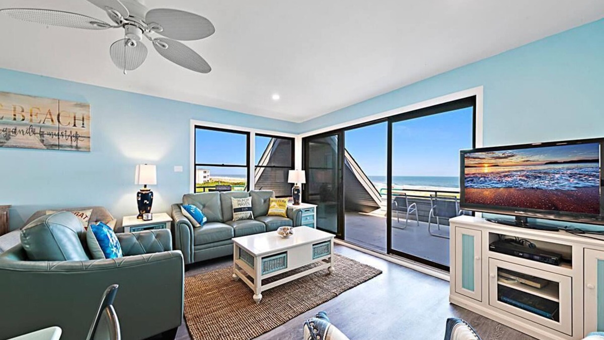 North Beach Haven Condo | 2 bedroom 2 bath 3rd floor Fishery Condo with fabulous ocean views