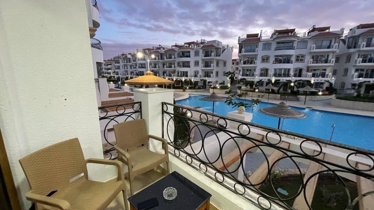 Ras Nasrani Apartment | 2-bedroom apartment on the 2nd floor in Sharm Hills with pool view