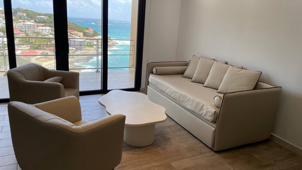 Point Blanche Apartment | 2-bedroom apartment, sea view terrace in marvelous Point Blanche, 2 BA, AC, WIFI