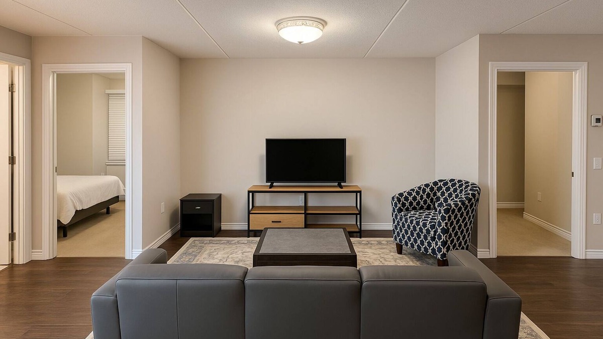 Halton Regional Municipality Apartment | 2-bedroom apartment in nice Milton with AC, fitness room, WiFi