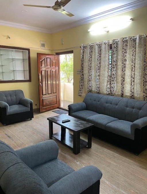 Panduranga Nagar Apartment | 2 - Bedroom Apartment with balcony beautiful view.