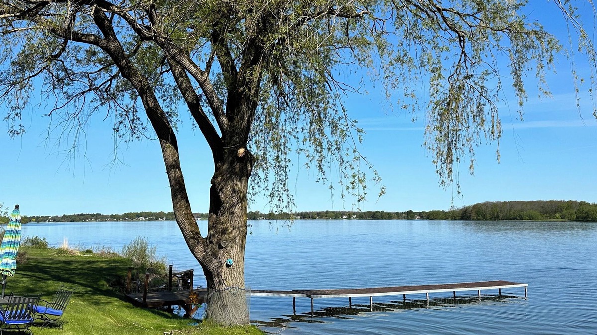 St Lawrence County Apartment | 2-bedroom apt. Riverfront w ACWiFi and STUNNING views of the St Lawrence River