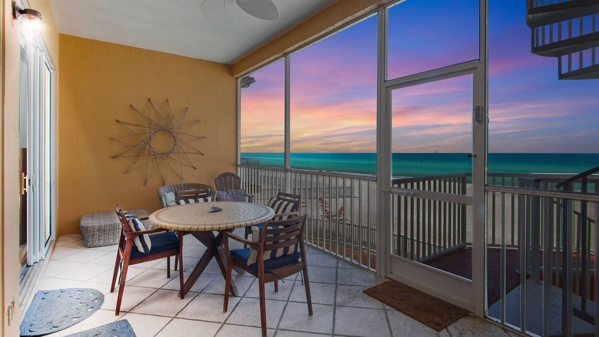 Bradenton Beach Condo | 2 Bedroom Beachfront Condo on Bradenton Beach with Balcony – Marbella Villa 8