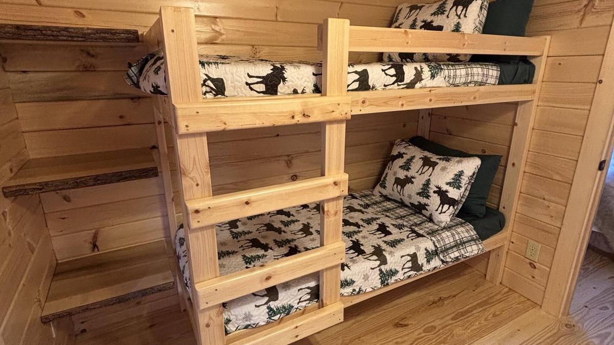 Warrens Cabin | 2-bedroom cabin in Warrens with AC. Access to ATV and snowmobile trails.
