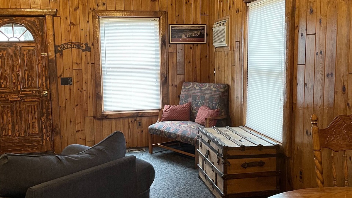 Gaylord Cabin | 2-bedroom cabin located across from trail #7 and Otsego Lake