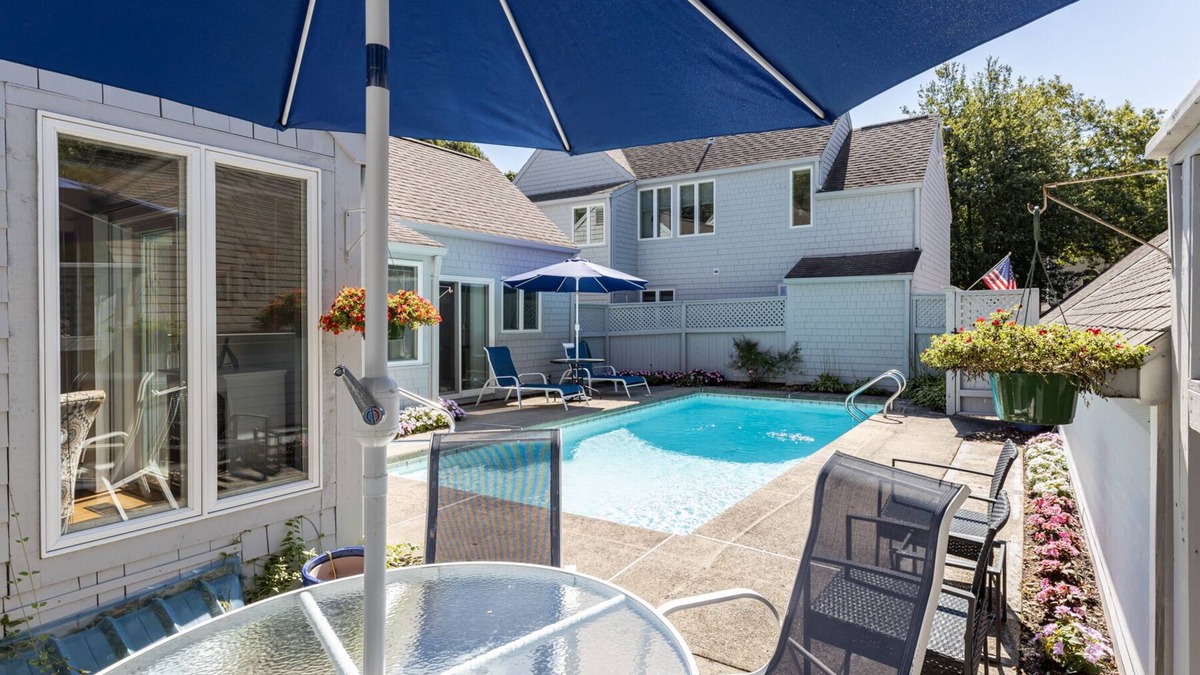 Mews Village Condo | 2-bedroom condo, private pool, 6-minute drive to Cape Cod Beaches