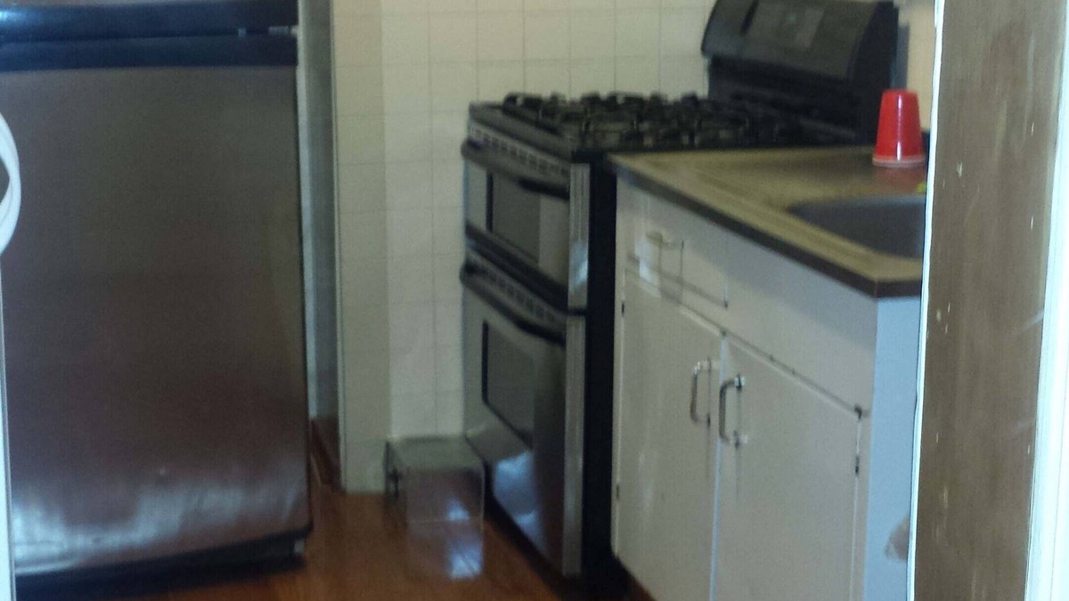 North Philadelphia East Apartment | 2 Bedroom entire floor with small deck adjacent the kitchen