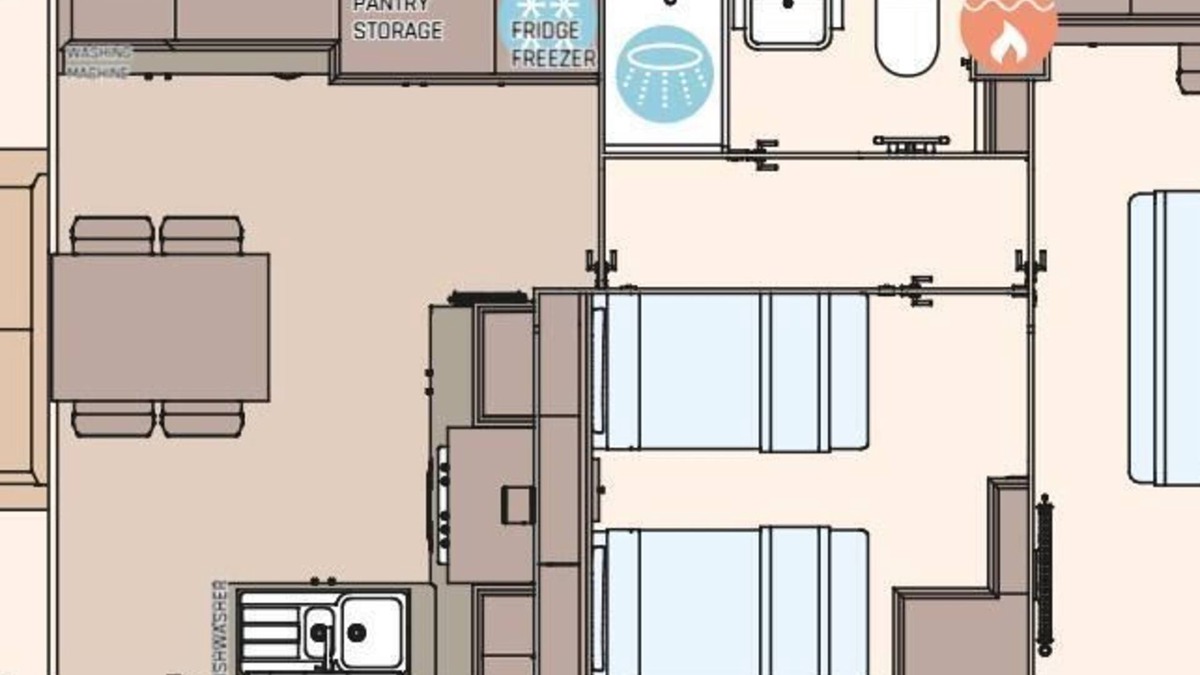 Newton Apartment | 2 Bedroom Luxury caravan pet friendly Near Beach