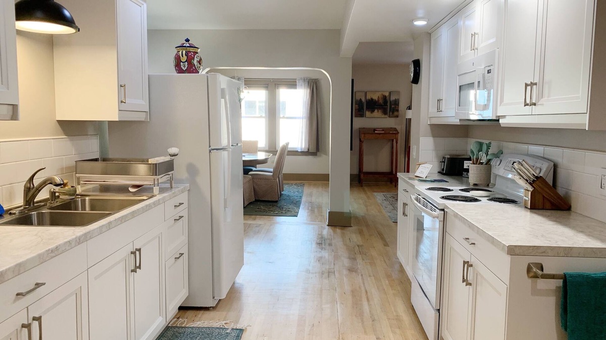 Munising Apartment | 2-Bedroom Luxury Loft in the Heart of Downtown Munising