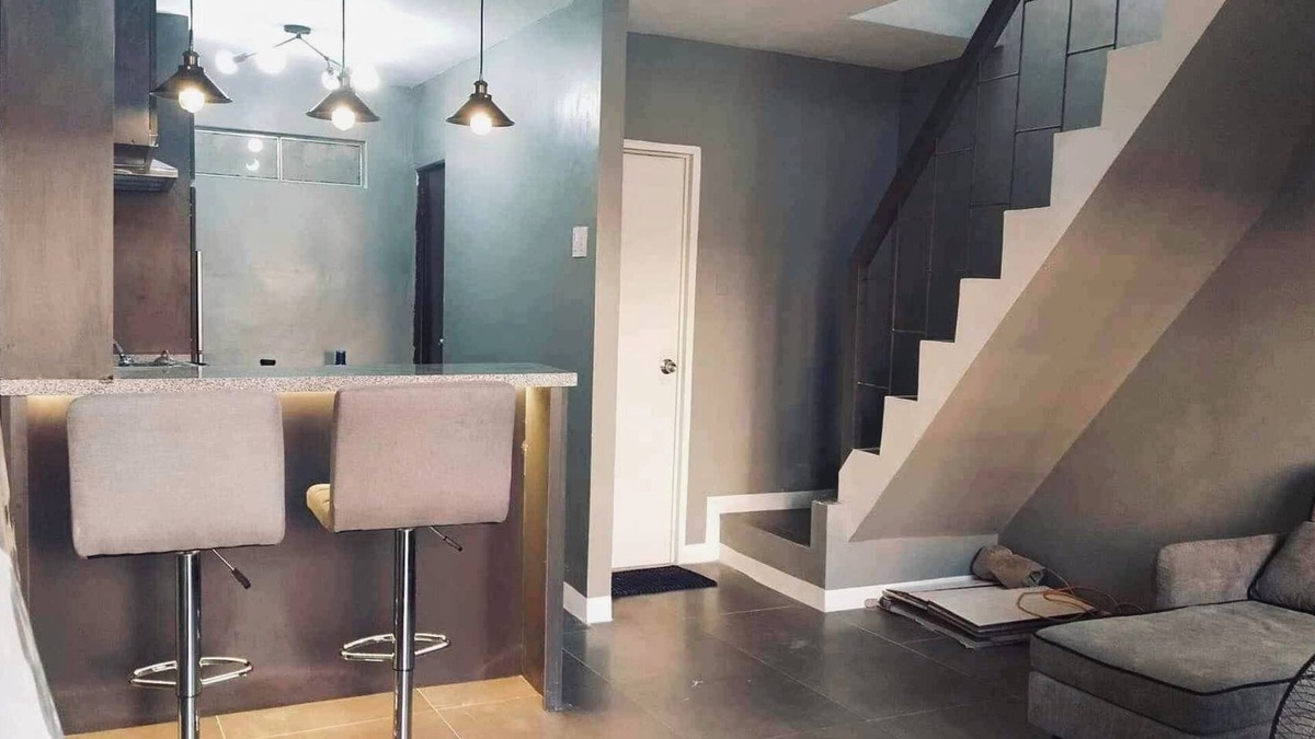 Carcar House | 2 Bedroom Minimalist Gray color themed house