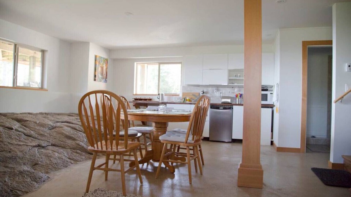 Halfmoon Bay House | 2-bedroom Ocean View, Open Layout Suite with Exposed Bedrock