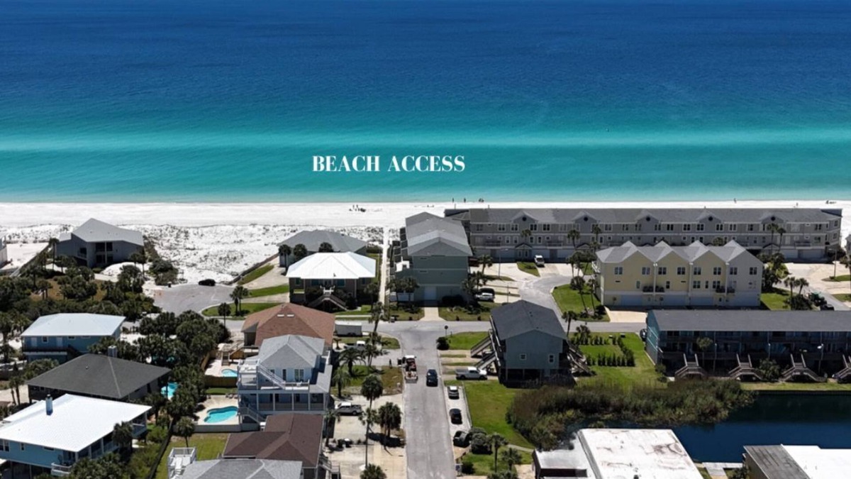Pensacola Beach House | 2-Bedroom Retreat steps from the Beach – Family-Friendly, Outdoor Dining!