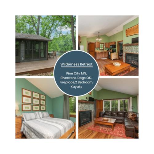 Pine City House | 2 bedroom-Riverfront-Fireplace - Pet ok