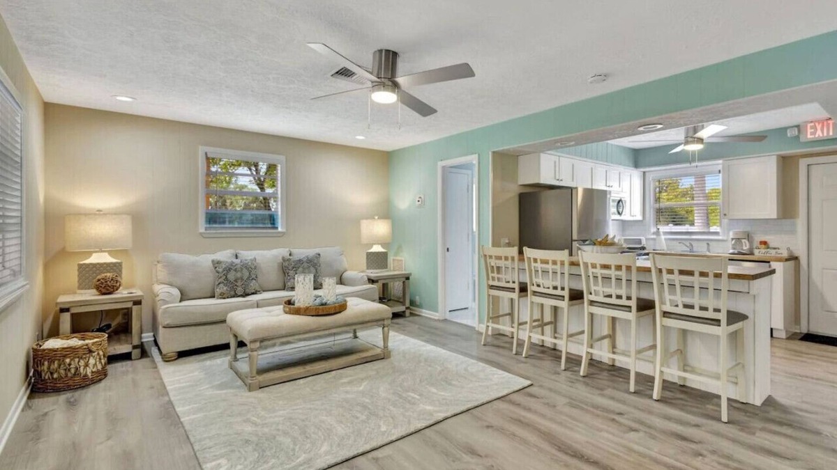 Indian River Estates House | 2 bedroom tropical pool home