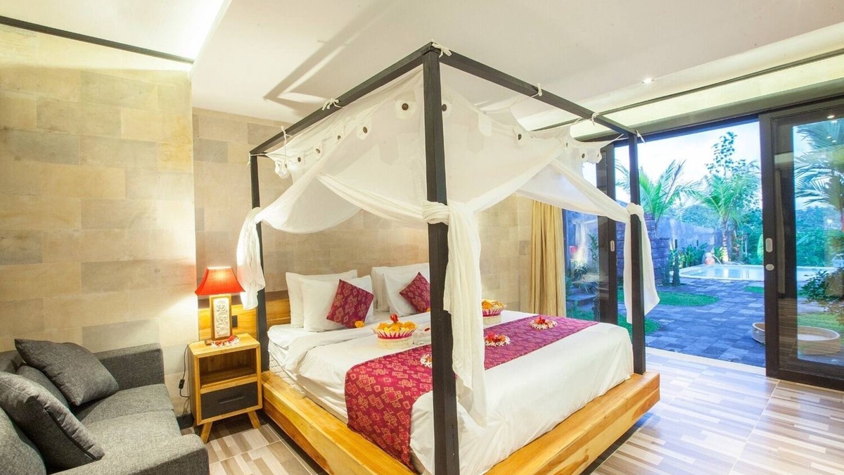 Payangan Villa | 2-Bedroom Villa with Stunning Green View, Private Pool, and Private Kitchen