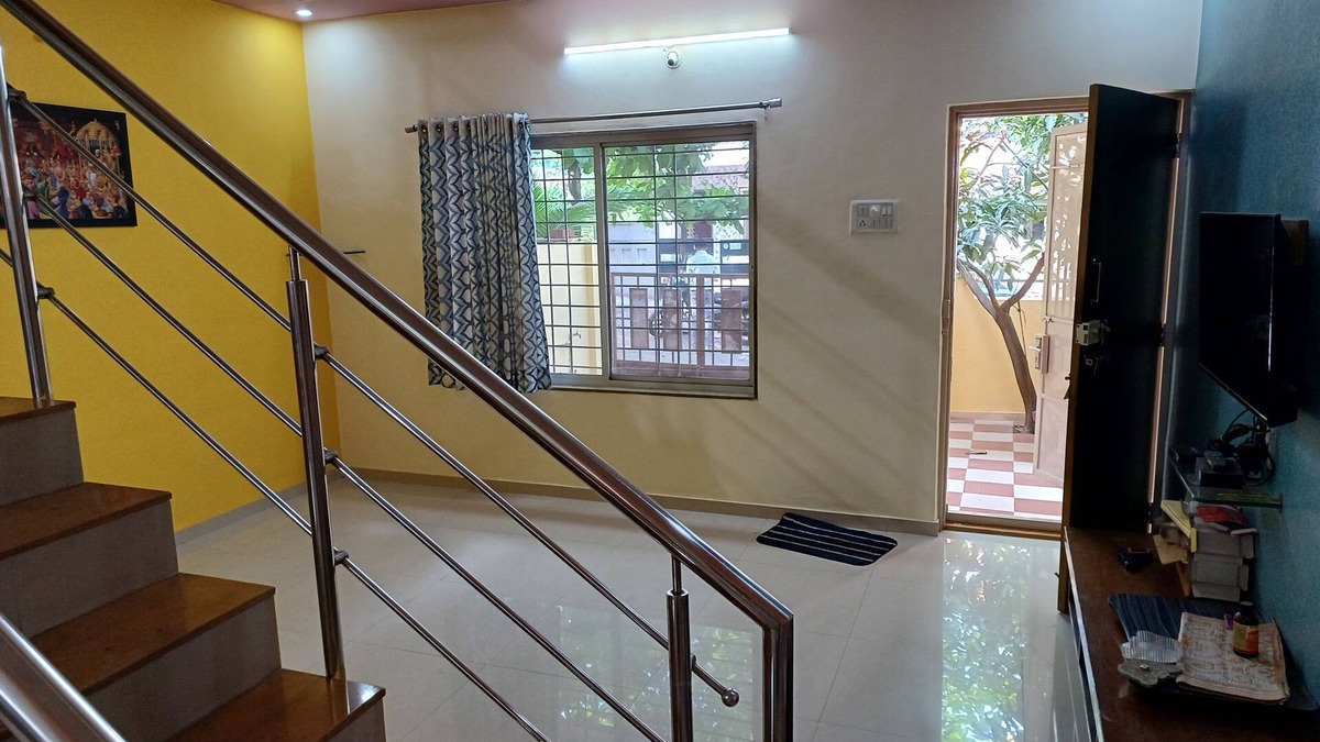 Talegaon Dabhade House | 2 BHK house, WFH in Peaceful place,Wakad 20km,Hinjewadi Ph II 25km,Lonavala 29km
