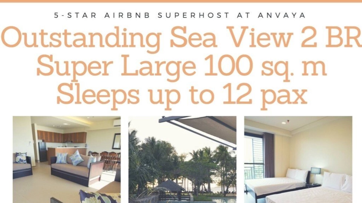 Morong Condo | 2 BR / 2 BA Sea View Condo